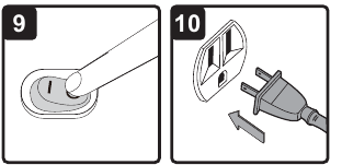 Vacmaster - VK809PWR 0201 - TROCKENSAUGBETRIEB - Schritt 2 TROCKENSAUGBETRIEB - Schritt 2