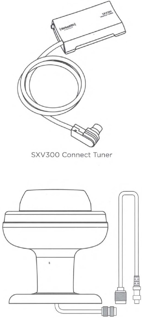 Abbildung der Shakespeare SRA-50 Antenne mit Zubehör
