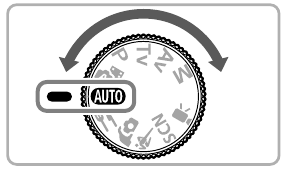 Anleitung zum Wechseln in den AUTO-Modus.
