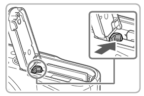 Anleitung zum Entfernen des Akkus.