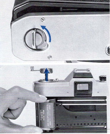 Canon - FT - Filmeinlegen - Schritt 2 Filmeinlegen - Schritt 2