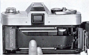 Canon - FT - Filmeinlegen - Schritt 3 Filmeinlegen - Schritt 3