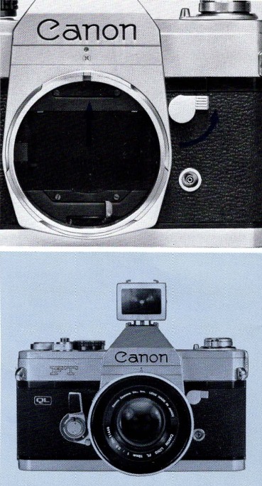 Canon - FT - Verwendung von Objektiven - Schritt 3 - Spiegel hochklappen Verwendung von Objektiven - Schritt 3 - Spiegel hochklappen