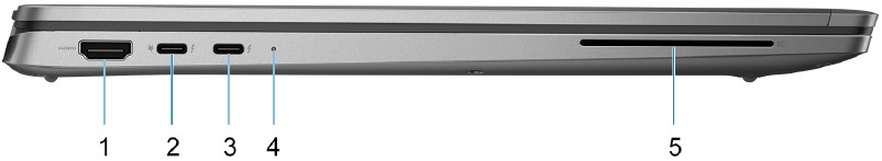 Dell - Latitude 7640 - Produktansichten - Linke Ansicht Produktansichten - Linke Ansicht