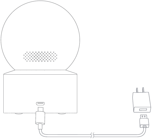Xiaomi - Mi 360 Kamera - Verwendung - Einschalten des Geräts Verwendung - Einschalten des Geräts
