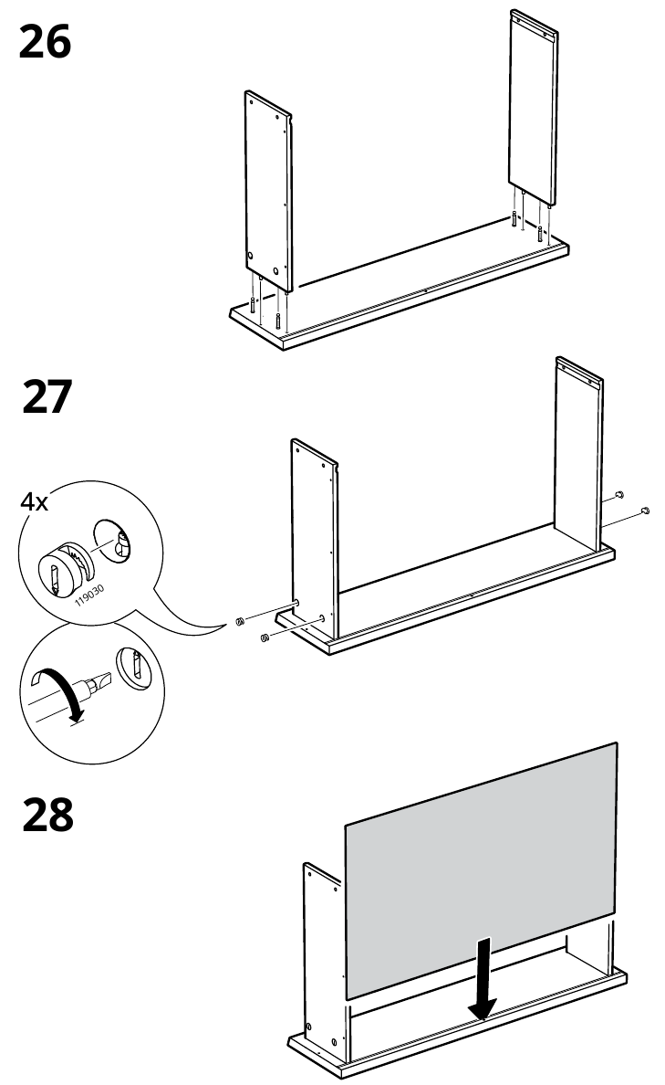 IKEA - MALM - MONTAGE - Schritt 21 MONTAGE - Schritt 21