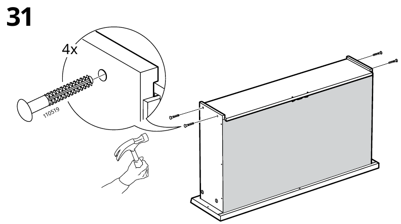 IKEA - MALM - MONTAGE - Schritt 24 MONTAGE - Schritt 24