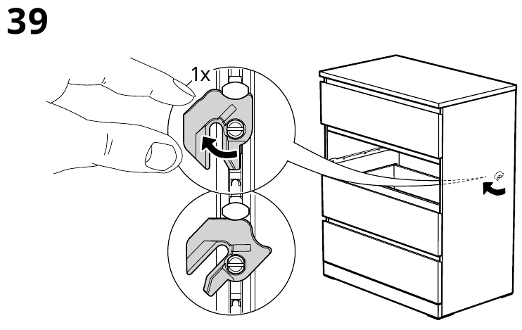 IKEA - MALM - MONTAGE - Schritt 29 MONTAGE - Schritt 29