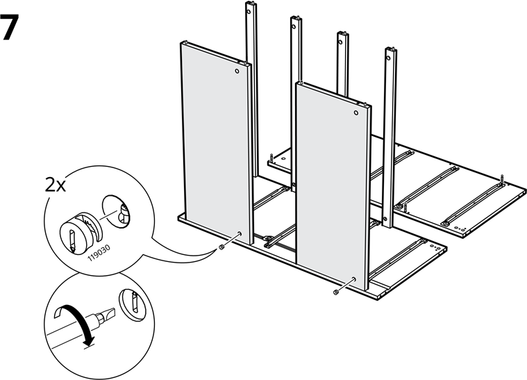 IKEA - MALM - MONTAGE - Schritt 7 MONTAGE - Schritt 7