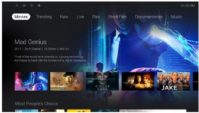 TCL - C755 Serie - Zugriff auf den TCL Channel Zugriff auf den TCL Channel