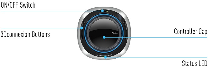 3DConnexion - SpaceMouse Wireless - Funktionsübersicht - Teil 1 Funktionsübersicht - Teil 1