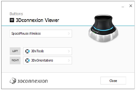 3DConnexion - SpaceMouse Wireless - Einstellungen - Schritt 2 - Tasten Einstellungen - Schritt 2 - Tasten