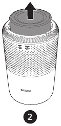 Filter herausziehen