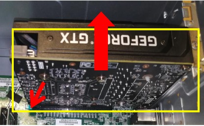 Acer - TC-1780 - VGA-Karten-Entfernung - Schritt 4 VGA-Karten-Entfernung - Schritt 4