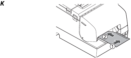 Epson - TM-H6000IV - Belegpapier einlegen Belegpapier einlegen