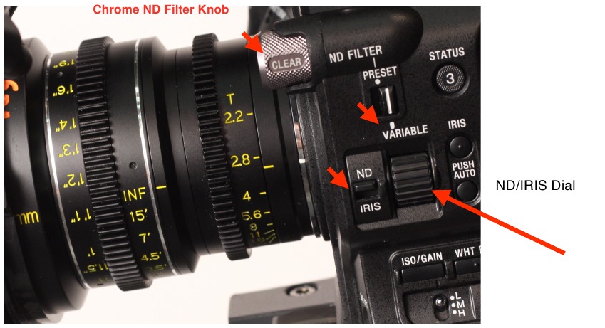 Sony - PXW-FS5 - ND Filter ND Filter