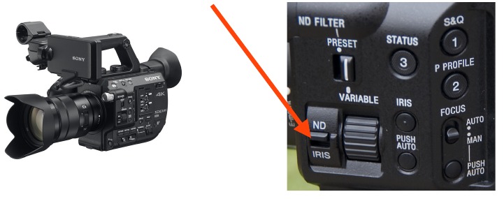 Sony - PXW-FS5 - Zoomobjektiv - Schritt 1 Zoomobjektiv - Schritt 1