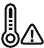 Temperaturalarmton-Symbol