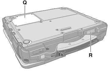 Panasonic - CF-30 Serie - Ansicht Unterseite Ansicht Unterseite