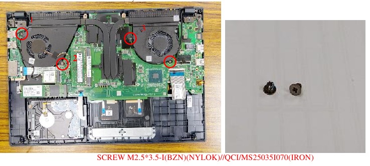 Asus - X571 Serie - Lüftermodul-Entfernung - Schritt 2 Lüftermodul-Entfernung - Schritt 2