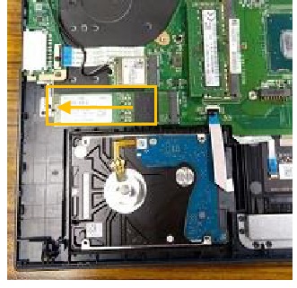 Asus - X571 Serie - HDD- & SSD-Modul-Entfernung - Schritt 2 HDD- & SSD-Modul-Entfernung - Schritt 2