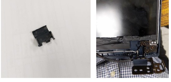 Asus - X571 Serie - WLAN Antennenkabel entfernen - Schritt 2 WLAN Antennenkabel entfernen - Schritt 2