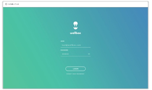 Wallbox - COMMANDER - Zugriff auf die Website - ANMELDEN Zugriff auf die Website - ANMELDEN