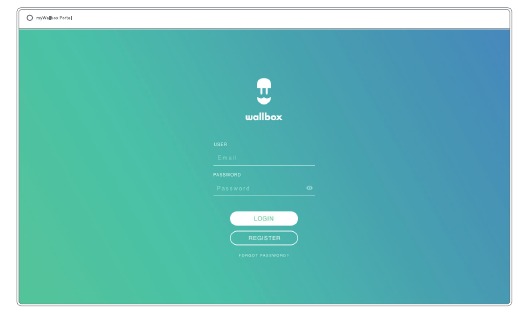 Wallbox - COMMANDER - myWallbox Portal - Schritt 1 myWallbox Portal - Schritt 1