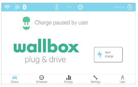 Wallbox - COMMANDER - STATUS - VERBUNDEN - Schritt 2 STATUS - VERBUNDEN - Schritt 2