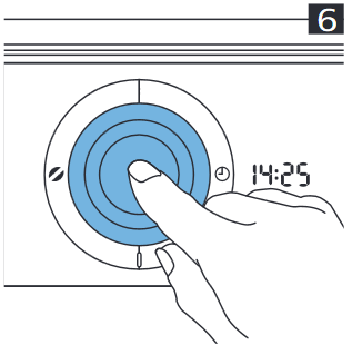 Philips - HD7769 - Uhr einstellen - Schritt 5 Uhr einstellen - Schritt 5