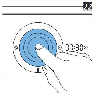 Philips - HD7769 - Timer einstellen - Schritt 3 Timer einstellen - Schritt 3