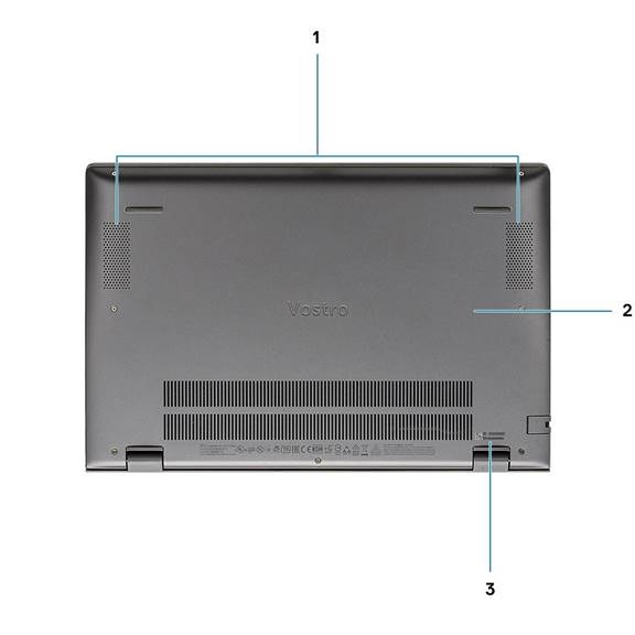 Dell - Vostro 5502 - Unteransicht Unteransicht