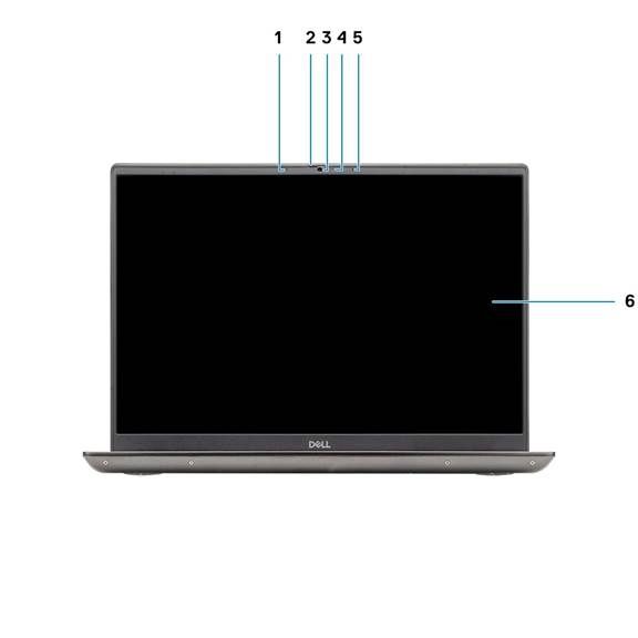 Dell - Vostro 5502 - Ansicht des Displays Ansicht des Displays