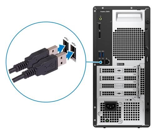 Dell - Vostro 3910 - Computer einrichten - Schritt 1 Computer einrichten - Schritt 1