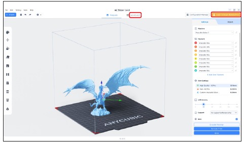 Anycubic - Kobra 3 Combo - Softwareinstallation und -bindung - Schritt 1 Softwareinstallation und -bindung - Schritt 1