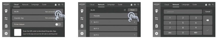 Anycubic - Photon Mono M7 Pro - Dateiupload - Schritt 2 Dateiupload - Schritt 2