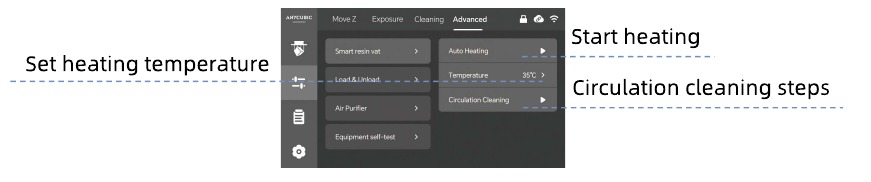 Anycubic - Photon Mono M7 Pro - Menüverzeichnis - Teil 8 Menüverzeichnis - Teil 8