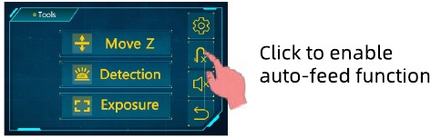 Anycubic - Photon M3 Max - Auto-Feed - Anweisungen - Schritt 1 Auto-Feed - Anweisungen - Schritt 1