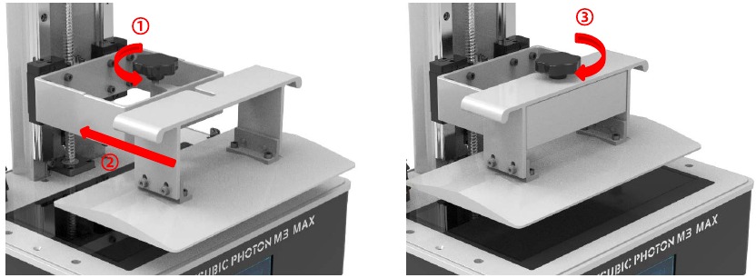 Anycubic - Photon M3 Max - Vorbereitungen - Schritt 5 Vorbereitungen - Schritt 5