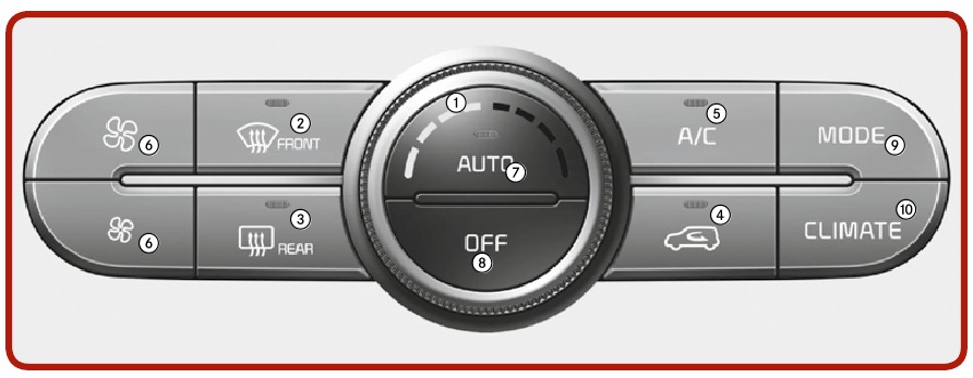 Kia - Soul 2015 - Automatische Klimaanlage Automatische Klimaanlage