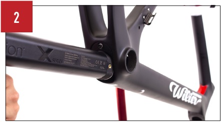 Wilier - Cento10 Hybrid - MONTAGEANLEITUNG - Schritt 1 MONTAGEANLEITUNG - Schritt 1