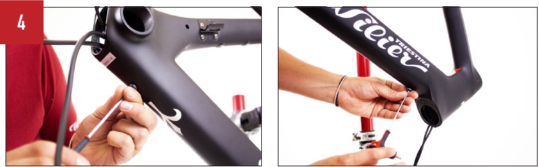 Wilier - Cento10 Hybrid - MONTAGEANLEITUNG - Schritt 3 - Batterie befestigen MONTAGEANLEITUNG - Schritt 3 - Batterie befestigen