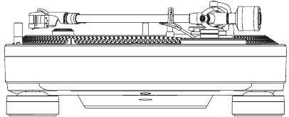 Pioneer - PLX-1000 - Justierung – Anpassen der Tonarmbalance Justierung – Anpassen der Tonarmbalance