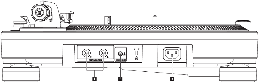 Pioneer - PLX-1000 - Anschlüsse – Anschlussbeschreibungen Anschlüsse – Anschlussbeschreibungen