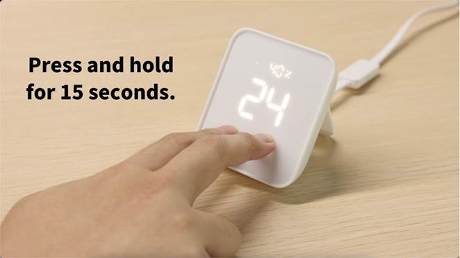 SwitchBot - Hub 2 - Einrichtung - Zurücksetzen Ihres SwitchBot Hub Einrichtung - Zurücksetzen Ihres SwitchBot Hub