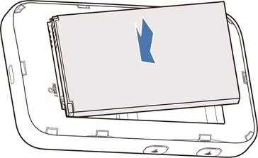 ZTE - U50 - Nano-SIM-Karte und Akku einlegen - Schritt 3 Nano-SIM-Karte und Akku einlegen - Schritt 3