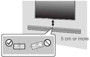 Samsung - HW-J450 - WANDHALTERUNG INSTALLIEREN - Schritt 1 WANDHALTERUNG INSTALLIEREN - Schritt 1