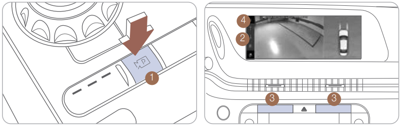 GENESIS - G90 2024 - FAHREN - SURROUND VIEW MONITOR - Schritt 2 FAHREN - SURROUND VIEW MONITOR - Schritt 2