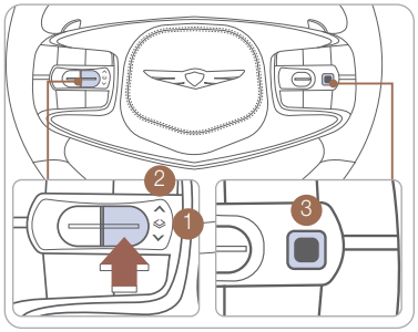 GENESIS - G90 2024 - LCD-DISPLAY-STEUERUNG LCD-DISPLAY-STEUERUNG