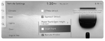 GENESIS - G90 2024 - SMART TRUNK - Schritt 2 SMART TRUNK - Schritt 2
